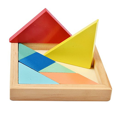 wooden tangram
